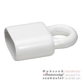 Legrand 2P csatlakozóaljzat 6A földeletlen fehér