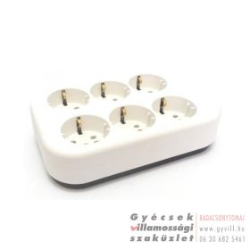 Legrand 6-os dugalj vezeték nélkül fehér