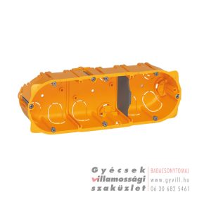 Legrand Gipszkarton 3-as szerelvénydoboz 67/40mm