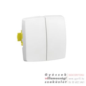   Legrand Oteo FK. Csillár(105)/Kettős váltó(106+6) kapcsoló fehér