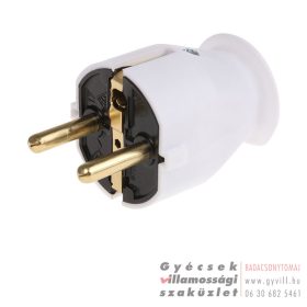 KOPP Dugvilla hátsó kábelbevezetés fehér