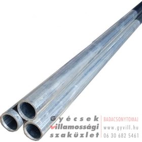 Horganyzott cső 2" 3m/szál