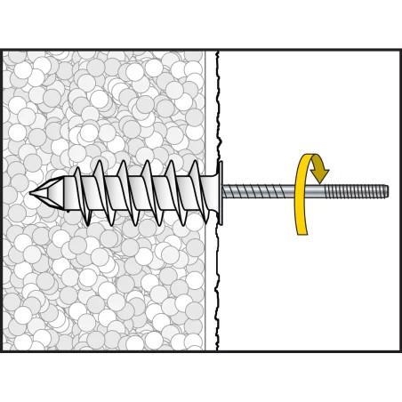 Önfúró dübel nikecellhez 95mm 995IPL Apolo/Celo