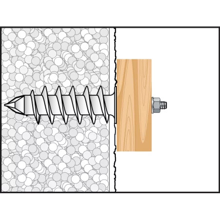 Önfúró dübel nikecellhez 95mm 995IPL Apolo/Celo