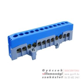 Kalapsínre rögzíthető sorkapocssín 12/16mm2 kék