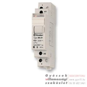 FINDER Impulzus relé 230V 16A 1mod mechanikus