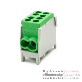 HLAK 25-1/2M2 Fővezetéki elágazó sorkapocs 25mm2 zöld