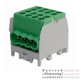 HLAK 25-1/6M2 Fővezetéki elágazó sorkapocs 25mm2 zöld