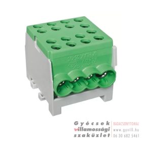 HLAK 35-1/6M2 Fővezetéki elágazó sorkapocs 35mm2 zöld