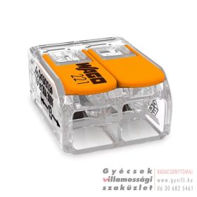 WAGO Vezeték összekötő 2x0,2-6mm2 karos