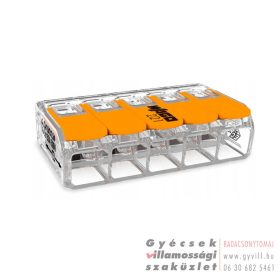 WAGO Vezeték összekötő 5x0,2-6mm2 karos