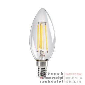 Kanlux XLED C35 / E14 / 4,5 W / 470 lm / Meleg fehér