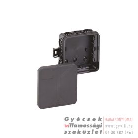 Spelsberg Kötődoboz I12 85x85x37mm fekete