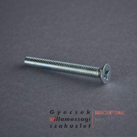 M6x60 Süllyesztett fejű kereszth.csavar