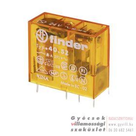 FINDER Relé NYÁK-hoz 230V AC 8A