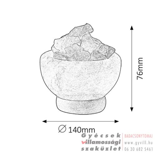 Rábalux Fuji Sólámpa