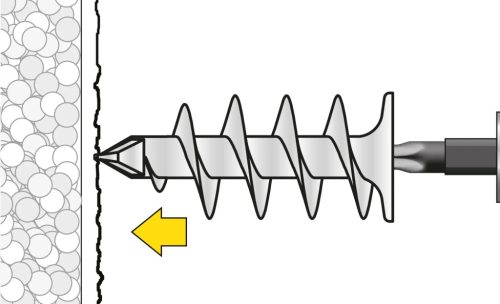 Önfúró dübel nikecellhez 60mm 960IPL APO/CELO