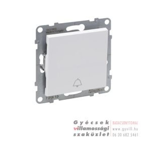   Legrand Suno Egypólusú nyomó kapcsoló (101N) csengő jellel fehér