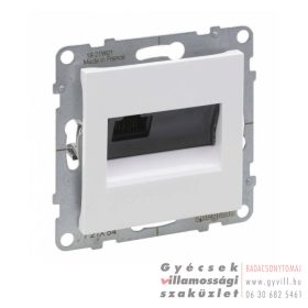 Legrand Suno 1xRJ45 Cat6 UTP aljzat fehér