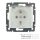 Legrand Valena IP44 2P+F Csatlakozóaljzat csapófedéllel fehér