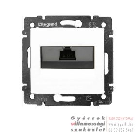 Legrand Valena 1xRJ45 Cat5e UTP aljzat fehér