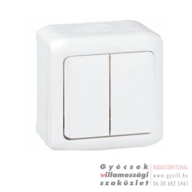   Legrand Forix Falon kívüli IP44 Csillárkapcsoló (105) fehér