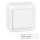 Legrand Forix Falon kívüli IP44 Egypólusú nyomó kapcsoló (101N) fehér