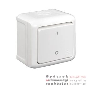   Legrand Forix Falon kívüli IP44 Kétpólusú kapcsoló (102) fehér