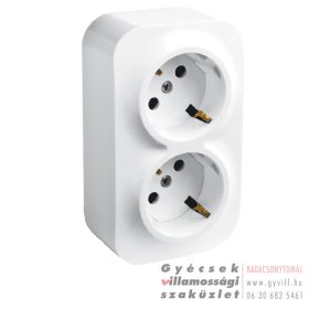   Legrand Forix Falon kívüli IP20 2x2P+F Csatlakozóaljat fehér