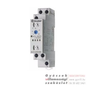 FINDER Időrelé multifunkciós 12-240V AC/DC