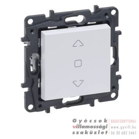   Legrand Niloé Step Redőnykapcsoló (105R) 3 állású fehér