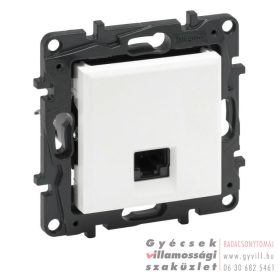 Legrand Niloé Step 1xRJ45 Cat6 UTP aljzat fehér