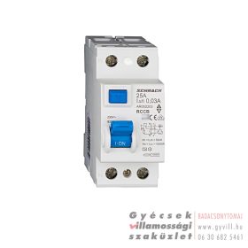 Schrack Fi-relé 2P 40A 30mA 10kA