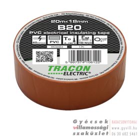 Tracon Szigetelőszalag barna