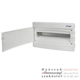   Schrack Süllyesztett kiselosztó 18 modul (1x18) fehér ajtó