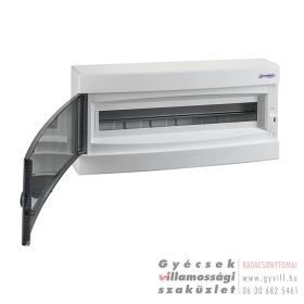   Schrack Falon kívüli kiselosztó 24 modul (1x24) átlátszó ajtó