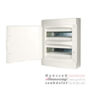   Schrack Falon kívüli kiselosztó 24 modul (2x12) fehér ajtó