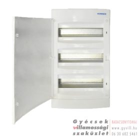   Schrack Falon kívüli kiselosztó 36 modul (3x12) fehér ajtó