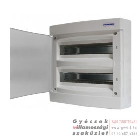   Schrack Falon kívüli kiselosztó 36 modul (2x18) fehér ajtó