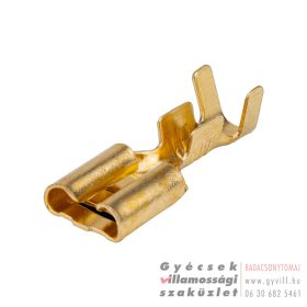 Szigeteletlen Tűzősaru 1-2,5mm² 6,3x0,8mm CSH6