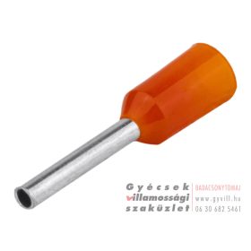 Szigetelt érvéghüvely 0,5mm² E020