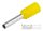 Szigetelt érvéghüvely 1mm² E090