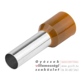 Szigetelt érvéghüvely 25mm² hosszú E129
