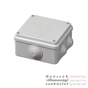 Elettrocanali Kötődoboz 100x100x50 IP55 gumis