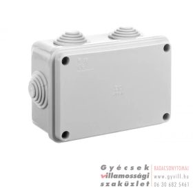 Elettrocanali Kötődoboz 120x80x50 IP55 gumis
