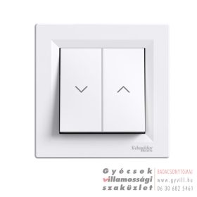 Schneider ASFORA Redőnykapcsoló (105R) fehér