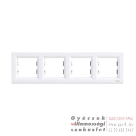 Schneider ASFORA K4 Négyes keret vízszintes fehér