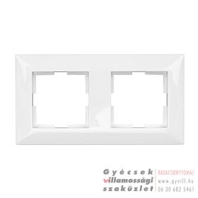 Schrack Visio 50/S50 K2 Kettes keret fehér