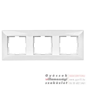 Schrack Visio 50/S50 K3 Hármas keret fehér