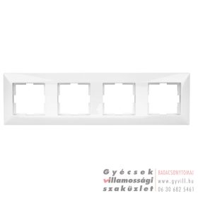 Schrack Visio 50/S50 K4 Négyes keret fehér